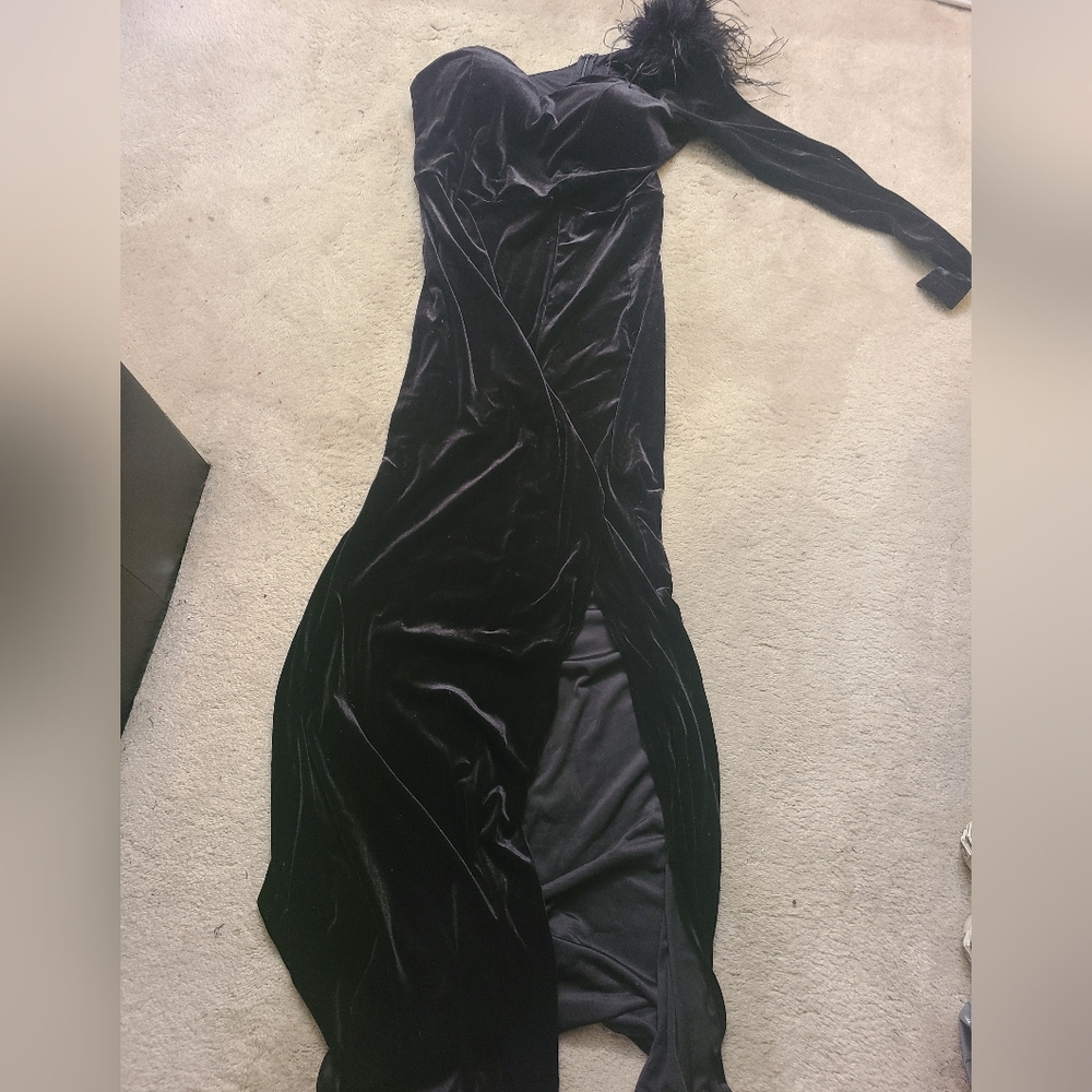Velvet Maxi Evening/Prom dress